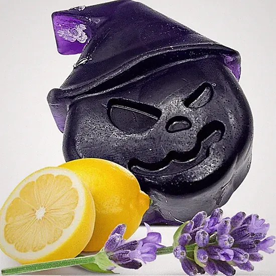 1 Halloween Soap PUMPKIN Lavender Lemon Scent