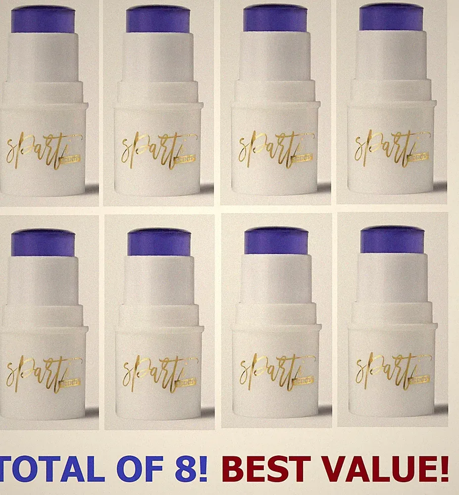 8X Sparti Scents Dance Scent Perfume Roll On 0.15oz Travel Size Women Lady Girl