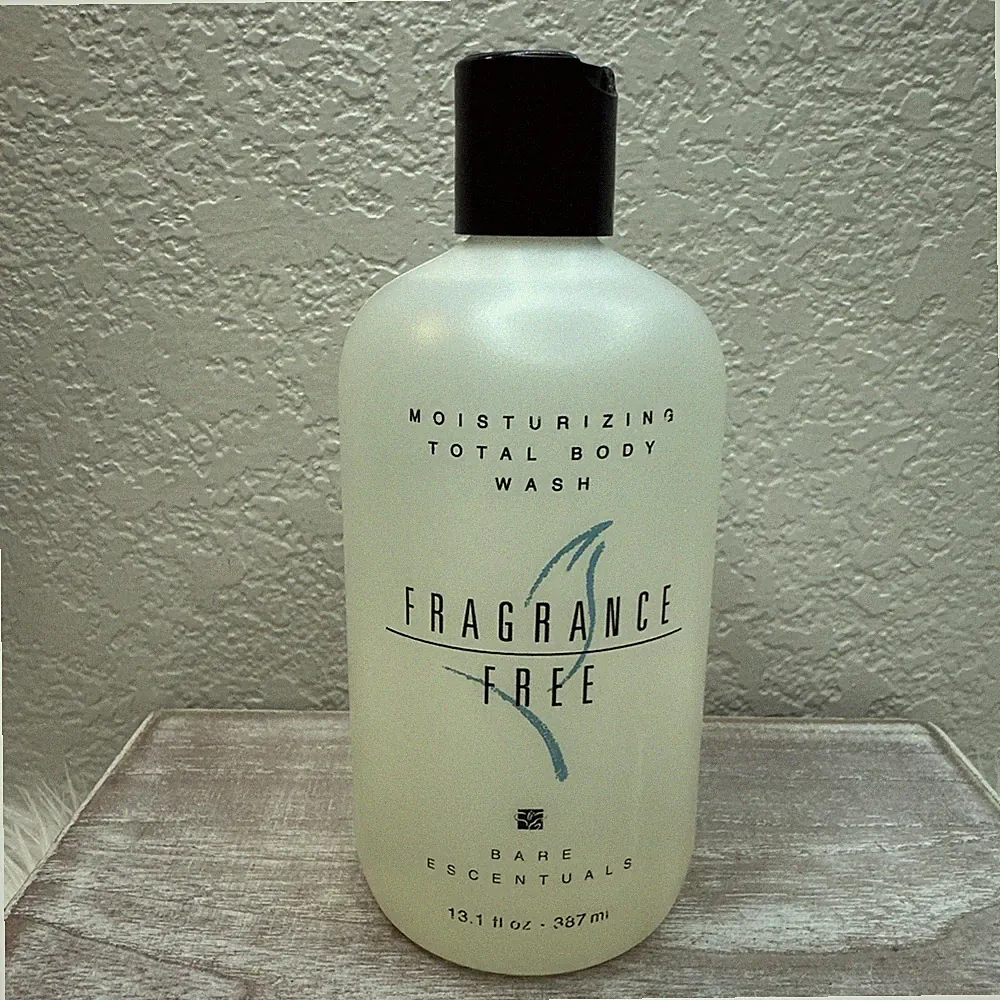 Bare Escentuals Minerals Total Body Wash NEW 13.1oz FULL SZ FRAGRANCE FREE