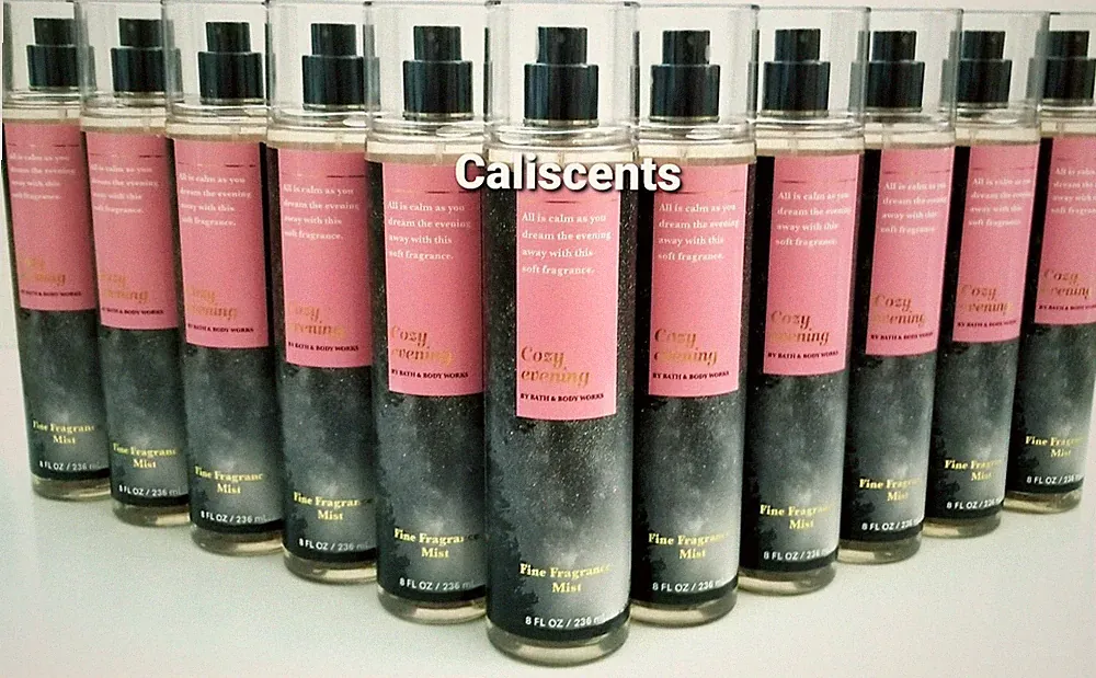 BATH & BODY WORKS COZY EVENING FINE FRAGRANCE MIST 8OZ X1 (ONE BOTTLE) NEW