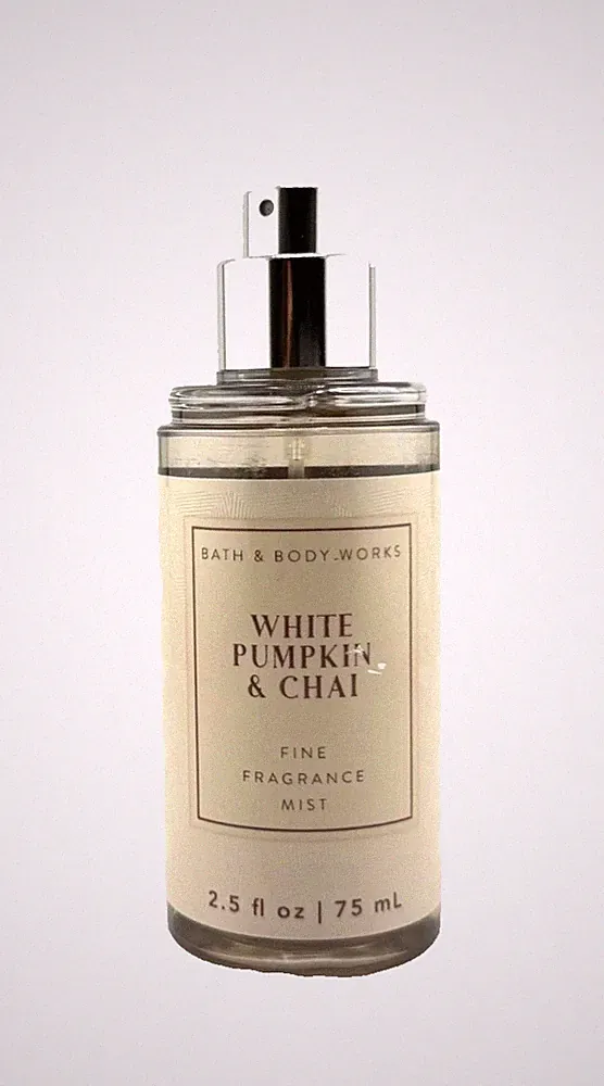 Bath & Body Works White Pumpkin & Chai Fragrance Mist - 2.5 fl oz/Missing Cap