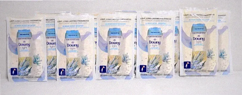 DOWNY Light Laundry Scent Booster - Travel Size - Ocean Mist - Lot of 10