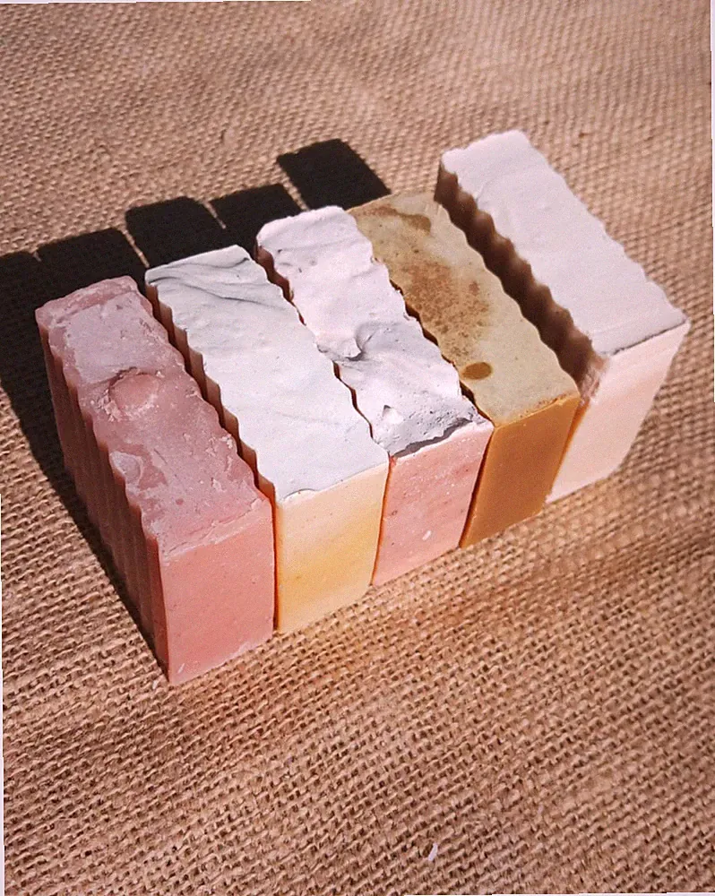Floral Scent Soap Set. Set of 5 Bars. Essential Oil. All Natural. Vegan. Gift.
