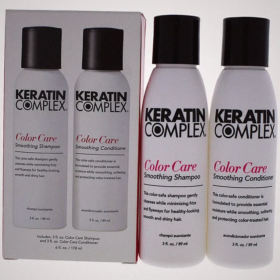 Keratin Complex Travel Valet Color Care Kit by Keratin Complex for Unisex - 2 Pc