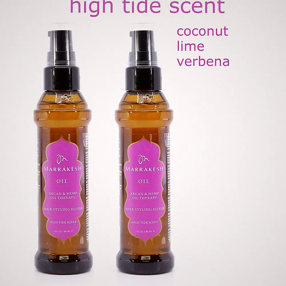 Marrakesh Oil Hair Styling ELIXIR-high tide scent 2 oz ( 2 pack )