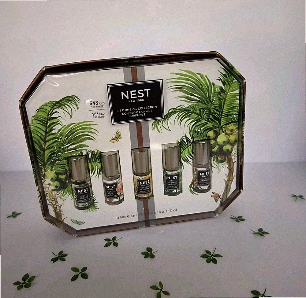 New NEST New York Perfume Oil Collection Discovery Set 5 x 0.1 fl oz/3 ml