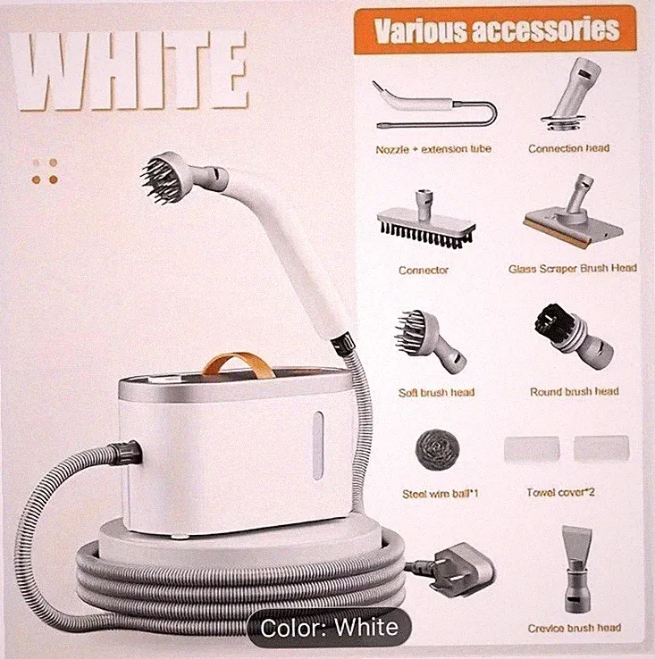 Steam Cleaner - All Surfaces - Deep Cleaning - Kitchen Bathroom Floor